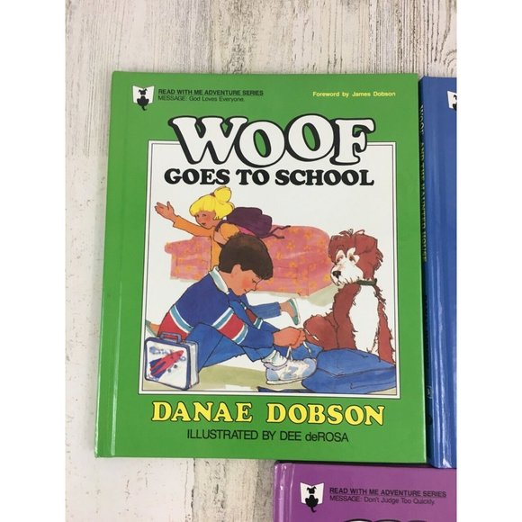 Woof Toys Vtg Woof Books By Danae Dobson Goes To